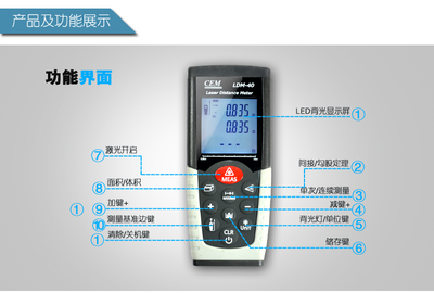 正規授權-華盛昌LDM-40 LDM-40 ldm-70